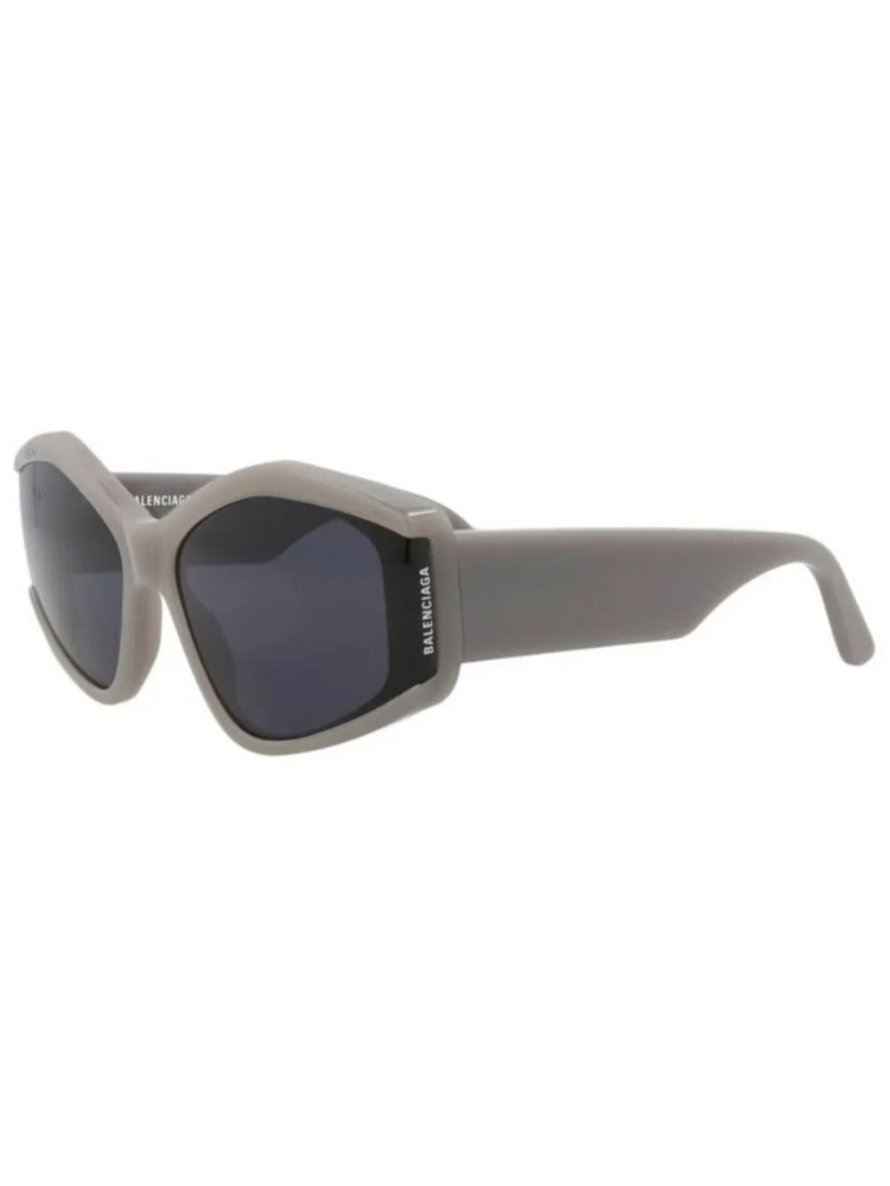 New Balenciaga Womens Cat Eye Grey Grey Blue Fashion Designer Sunglasses